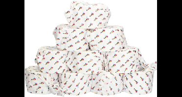 FLWR Labels / 70 x 50 / 10-Pack / Wit - Geschikt voor Zebra