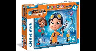 Clementoni Supercolor Maxi puzzel - Rusty Rivets - 24 grote puzzzelstukjes