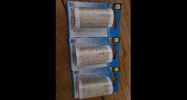 3x 250m Polyestergaren Ecru Sorbo