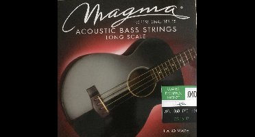 Magma BA150P prof. snaren voor 4-snarige long scale akoestische basgitaar COATED fosforbrons Light