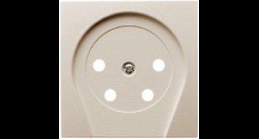 Berker S.1 centraalplaat voor telefoon/ptt wit