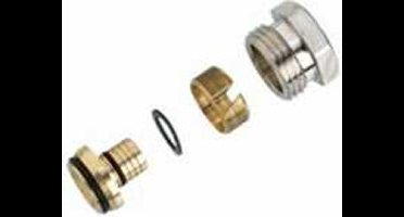 Danfoss koppeling 1/2 x14mm alu pex
