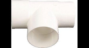 Wavin HWA fitt -buis T-stuk, PVC, wit, 80mm,