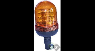 Zwaailamp LED Oranje - 24x LED - Waarschuwingslamp - 12/24V - Flex