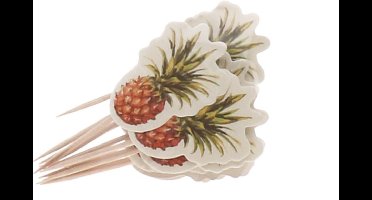 Cocktailprikkers ananas 12 stuks