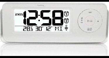 Radio gestuurde wekker - Datum en Temperatuurweergave - Technoline WT 498