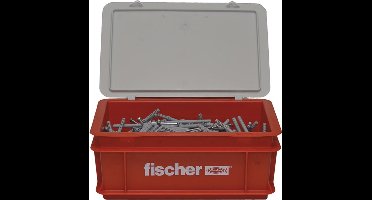 Fischer Nagelschroevenset met pluggen 400 st N6x60