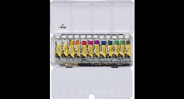 Rembrandt water colour box 12 10mL tubes- opaque white mixing