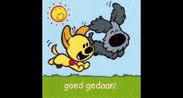 Woezel & Pip Wenskaart: goed gedaan!