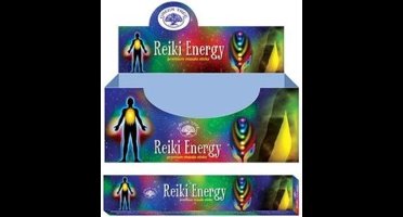 3 pakjes - Wierook - Green Tree - Green Tree Wierook – Premium Masala - Reiki Energy - Reiki - Energy - 15 gram per doosje