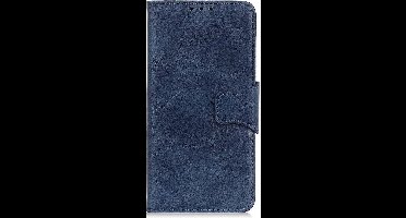Shop4 - Samsung Galaxy S21 Plus Hoesje - Wallet Case Cabello Blauw