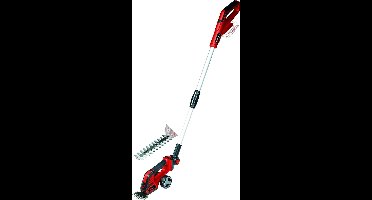 Einhell Accu Gras-/Heggenschaar GE-CG 18/100 Li T Solo - Power X-Change - 18 V/Li-Ion - Telescoopsteel - Knipbreedte grasschaar: 10 cm - Snoeibreedte heggenschaar: 20 cm - Excl. accu en lader