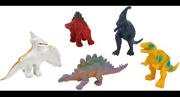 Moses Dino uithakset skelet met speelfiguur 12 assorti