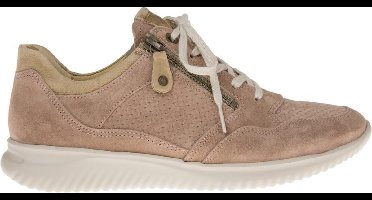 Hartjes Vrouwen Suède Lage sneakers / Damesschoenen 113362 - Oud roze - Maat 41