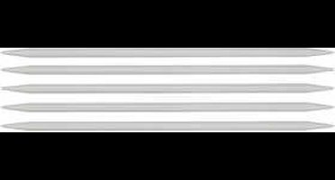 Sokken breinaalden, L: 20 cm, afm 6 mm, 1 set