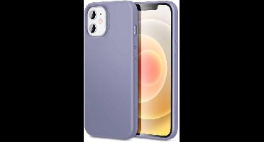 ESR Cloud Siliconen Backcase Hoesje iPhone 12 Mini - Grijs