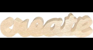 CREATE hout 20x5 cm