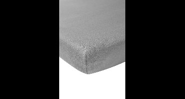 Meyco Home Uni hoeslaken eenpersoonsbed - grey - 90x200cm