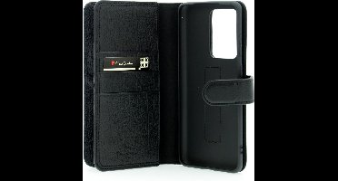 Pierre Cardin Zwart hoesje voor Samsung Galaxy S20 Ultra - Book Case - Echt leder