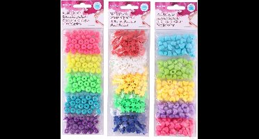 Kralen 5x 12 grams assorti kleur, kindercrea