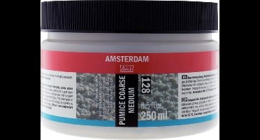 Amsterdam Puimsteen Medium Grof 128 Pot 250 ml