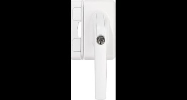ABUS FO 500 | raamslot voor naar binnen draaiende draai- en kiepramen - SKG** - wit - met insluipbeveiliging