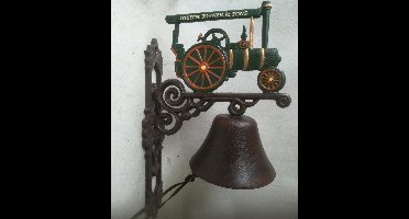 MadDeco - gietijzeren - deurbel - stoomwals