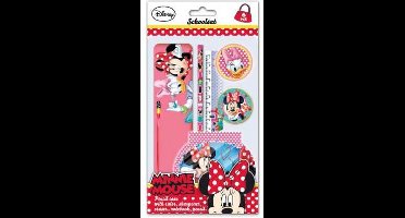 Minnie Mouse etui met accessoires 6-delig