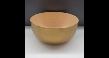 Schaal Candy zalmroze / goud