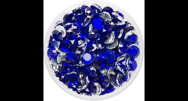 Eulenspiegel - Schmink - Face Jewels - Glitter Steentjes - Carnaval - kleur Saphir