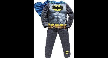 Batman grijs/blauwe pyjama maat 98