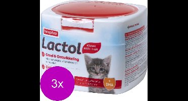 3x Beaphar Lactol Melk Kitten 250 gr