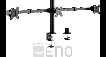Logilink 3-weg monitorhouder 17 - 27 ", verstelbare armlengte