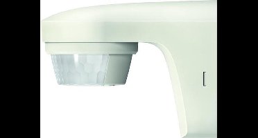 Theben 1010505 theLuxa S180 WH bewegingsmelder met 180° detectiehoek voor buiten, bewegingssensor, buitenverlichting, beschermingsgraad IP 55, wit