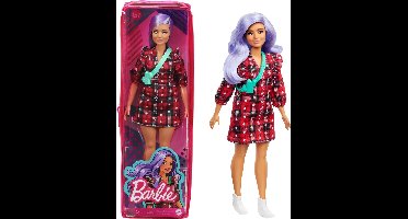 Barbie Fashionista pop Plaid Jurkje