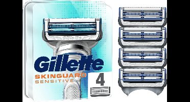 Gillette SkinGuard Sensitive Scheermesjes - 4 Navulmesjes