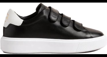 Ted Baker Tayree Double Strap Platform Leather Sneaker Black