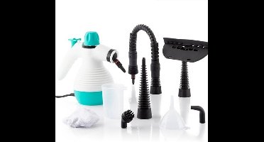 InnovaGoods - Stoomreiniger - 400ML - 2 in 1 - Wit