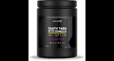 Body & Fit Creapure Tasty Tabs - Creatine Kauwtabletten - Fruit Punch - 180 tabletten (60 doseringen)