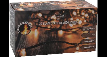 Svenska Living Kerstverlichting - 120 lampjes - warm-wit - met vlam - 900 cm