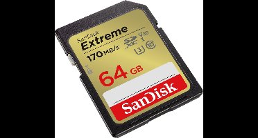 64 GB Extreme SDXC 4K UHD