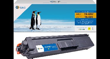 G&G TN421 Toner Compatibel met Brother TN-421 Tonercartridge geel 1 stuk(s) Huismerk
