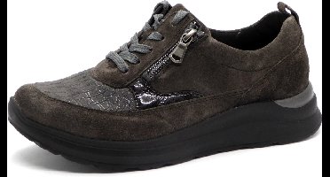 Waldläufer Orthotritt Dames Sneaker - 760H02-40-052 Grijs - Wijdte H - Maat 4½ (37.5)