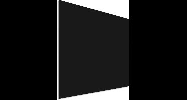 IVOL Glassboard Zwart 100 x 100 cm - Magneetbord - Beschrijfbaar - Magnetisch prikbord