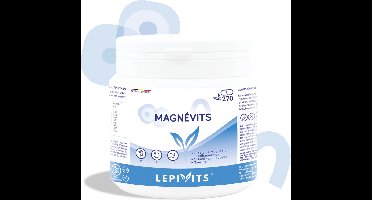 Magnevits | 270 plantaardige capsules | 3 biologisch beschikbare magnesiumzouten gecombineerd met alle B-vitaminen en taurine. | Made in Belgium | LEPIVITS