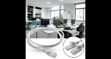 Internetkabel - 10 meter- CAT6 UTP kabel RJ45 / STP UTP Kabel / LAN Patch / Netwerkkabel / Internetkabels / Internet kabel / Internet / Kabel / Netwerk / Aansluiting / Verlengen / Laptop / Computer / Geschikt voor: Playstation / Ethernet