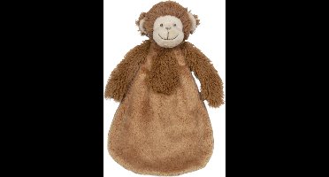 Happy Horse Aap Micha Knuffeldoekje - Bruin - Baby cadeau