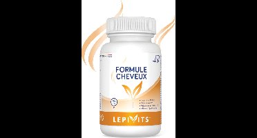 Hair Formula | 60 plantaardige capsules | Cysteïne, Silicium, Vitaminen & Mineralen | Haaruitval | Made in Belgium | LEPIVITS