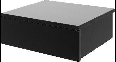 Bendt Hangend Nachtkastje 'Grete' met 1 lade, kleur Zwart