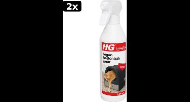 2x HG tegen kattenbakgeur - 500ml - ongevaarlijk voor dier en mens - geurloos